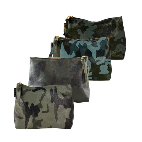 Martin Camo Leather Pouch