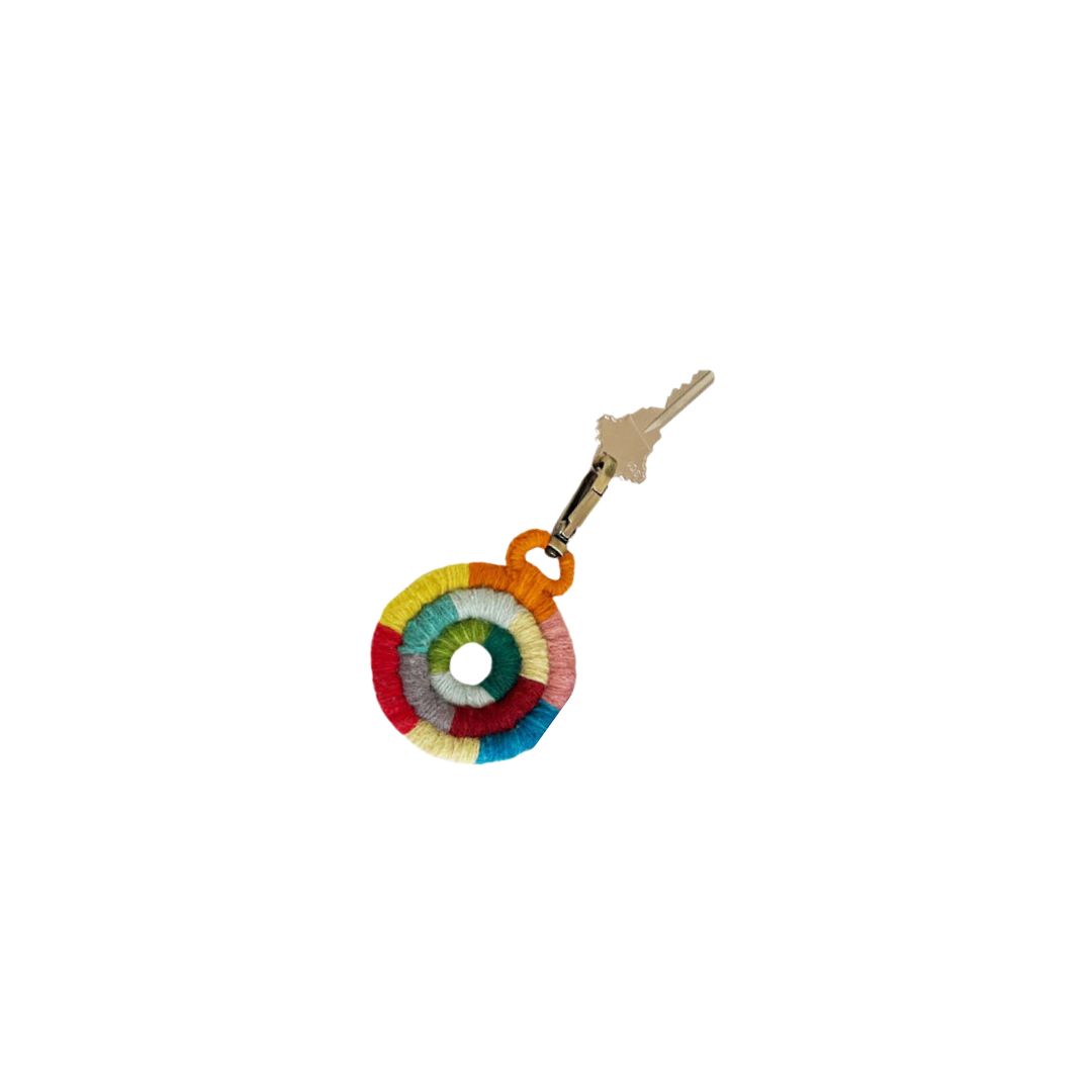 Handmade Zero Waste Cookie Keychain - Small