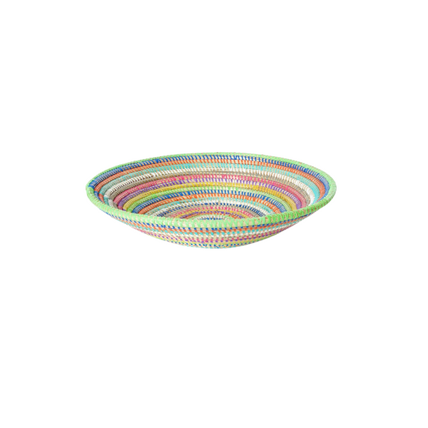 Tabletop Basket - Small - Rainbow Stripe