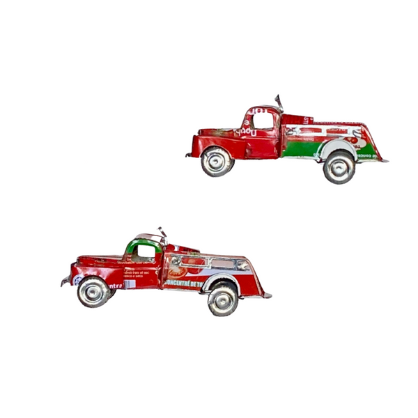 Recycled Vehicle Ornaments - Assorted
