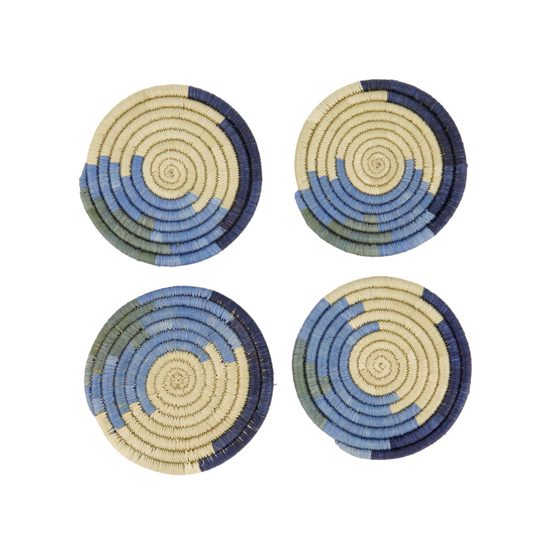 Coasters, Set of 4 - Coastal Minimalism