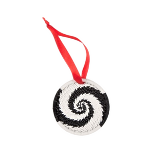Telephone Wire Disc Ornament