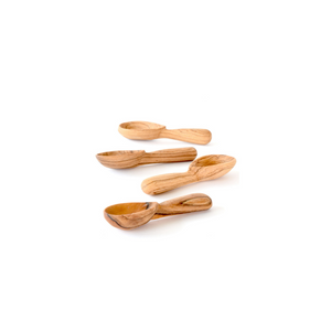 Kenyan Olivewood Teardrop Spice Spoon