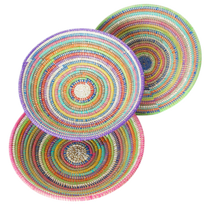 Tabletop Basket - Small - Rainbow Stripe