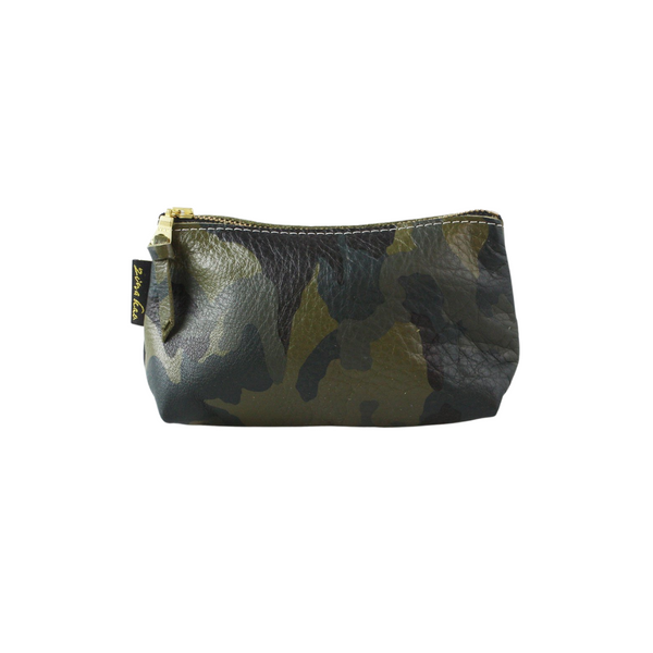 Bardot Everyday Camo Leather Pouch