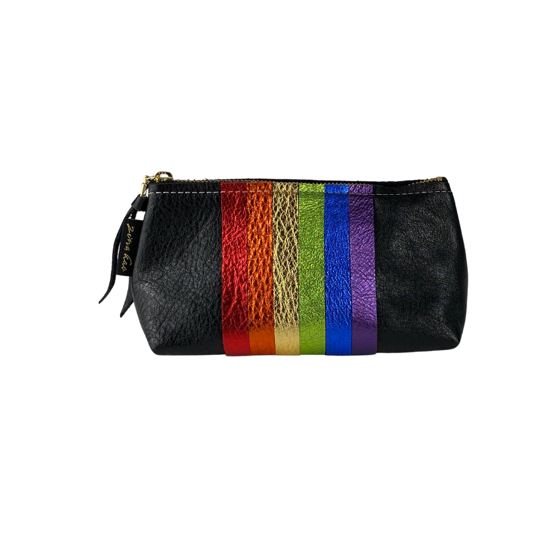 Bardot Rainbow Leather Pouch