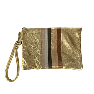 Carter Everyday Rainbow Leather Wristlet/Pouch
