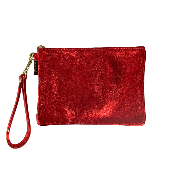 Carter Leather Wristlet/Pouch