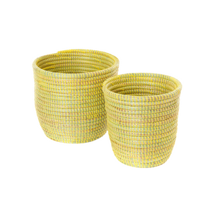 Plant Baskets - Yellow - Small