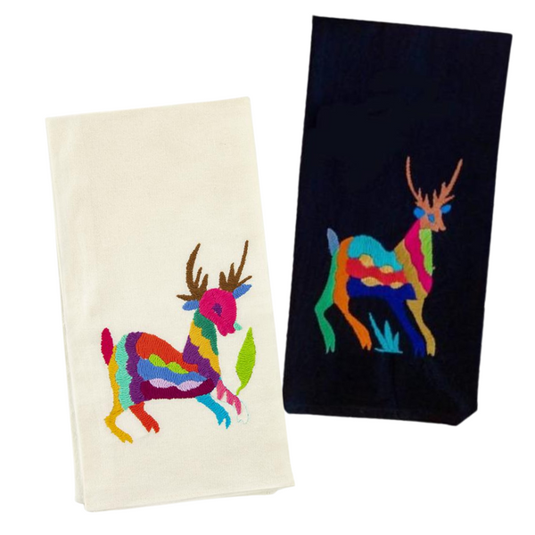 Nativa Handmade Tea Towel - Otomi