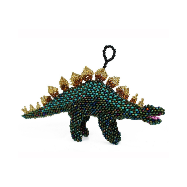 Beaded Dinosaur Ornaments