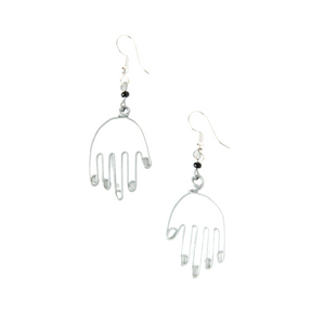 Kenyan Recycled Wire Earrings - Show of Hands