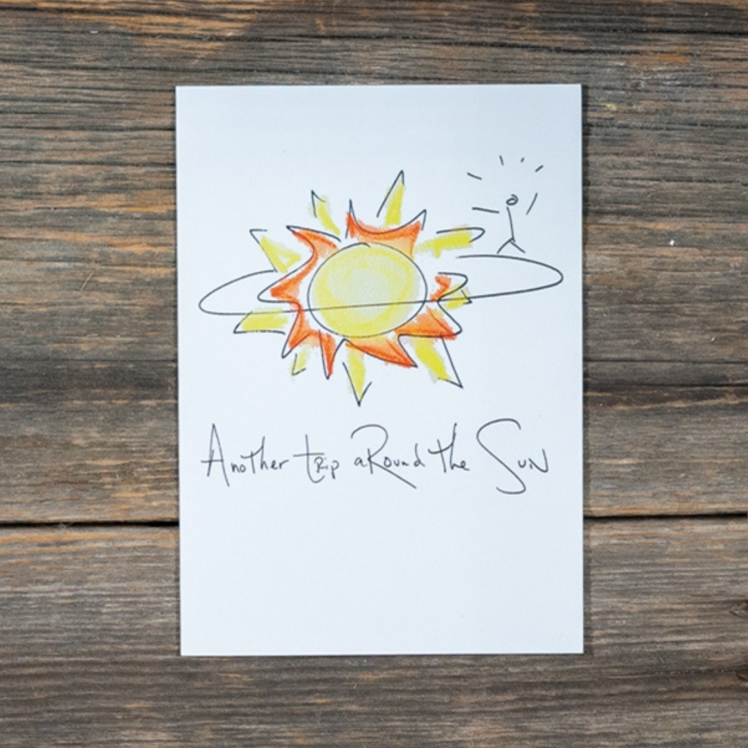 Greeting Card - Trip Around the Sun
