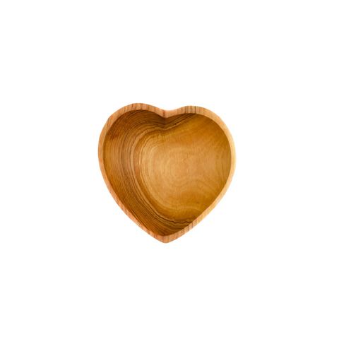 Kenyan Olivewood Heart Bowl - Small