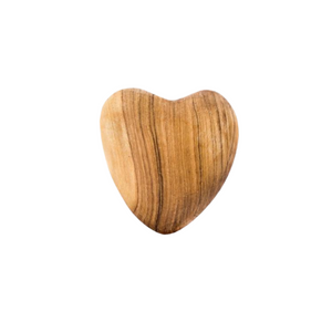 Kenyan Olivewood Heart - Medium