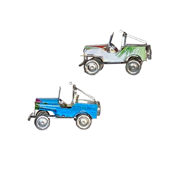 Recycled Vehicle Ornaments