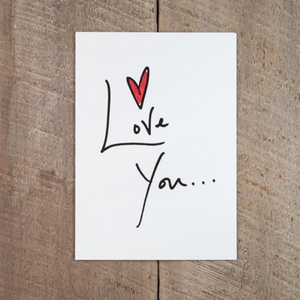 Greeting Card - Love