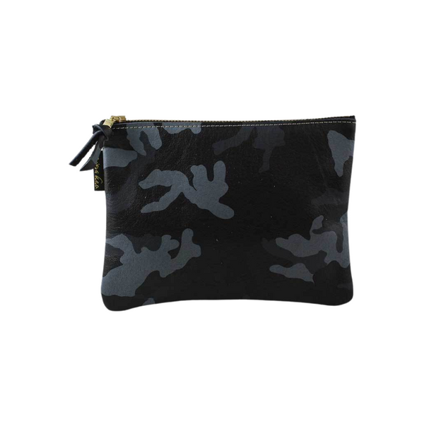 Monroe Everyday Camo Leather Pouch