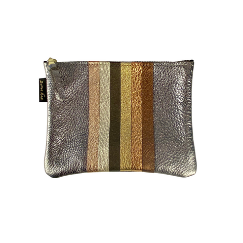 Monroe Rainbow Leather Pouch