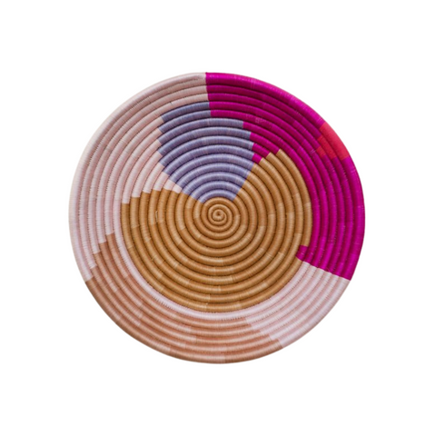 Plateau Basket - Form Pink + Mauve