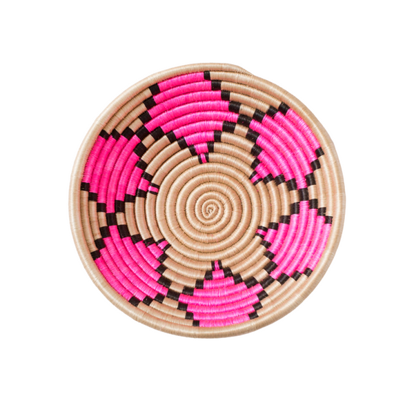 Plateau Basket - Petal Tan + Pink
