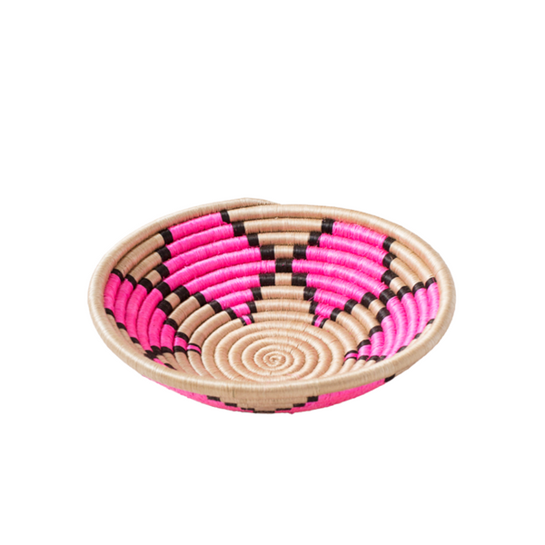 Plateau Basket - Petal Tan + Pink
