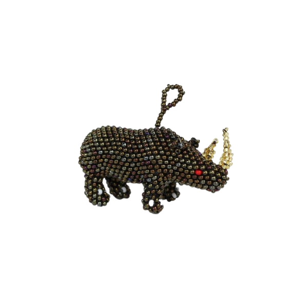 Beaded African Safari Ornaments