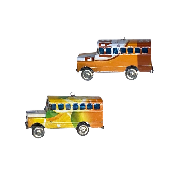 Recycled Vehicle Ornaments - Assorted