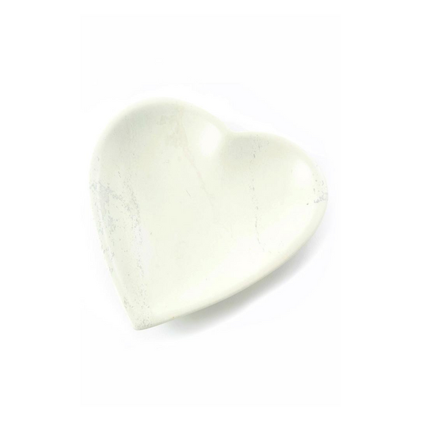 Hand-Carved Soapstone Heart Dish