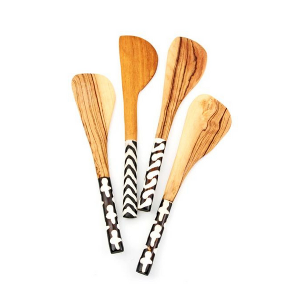 Kenyan Olivewood + Bone Spreader