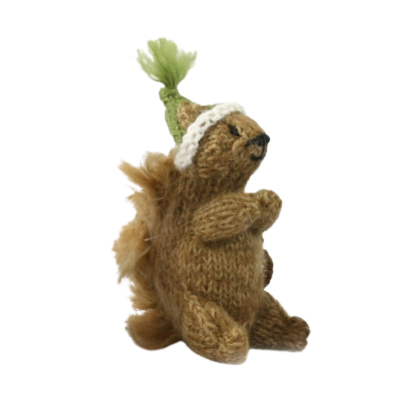 Handknit Woodland Creatures Ornaments