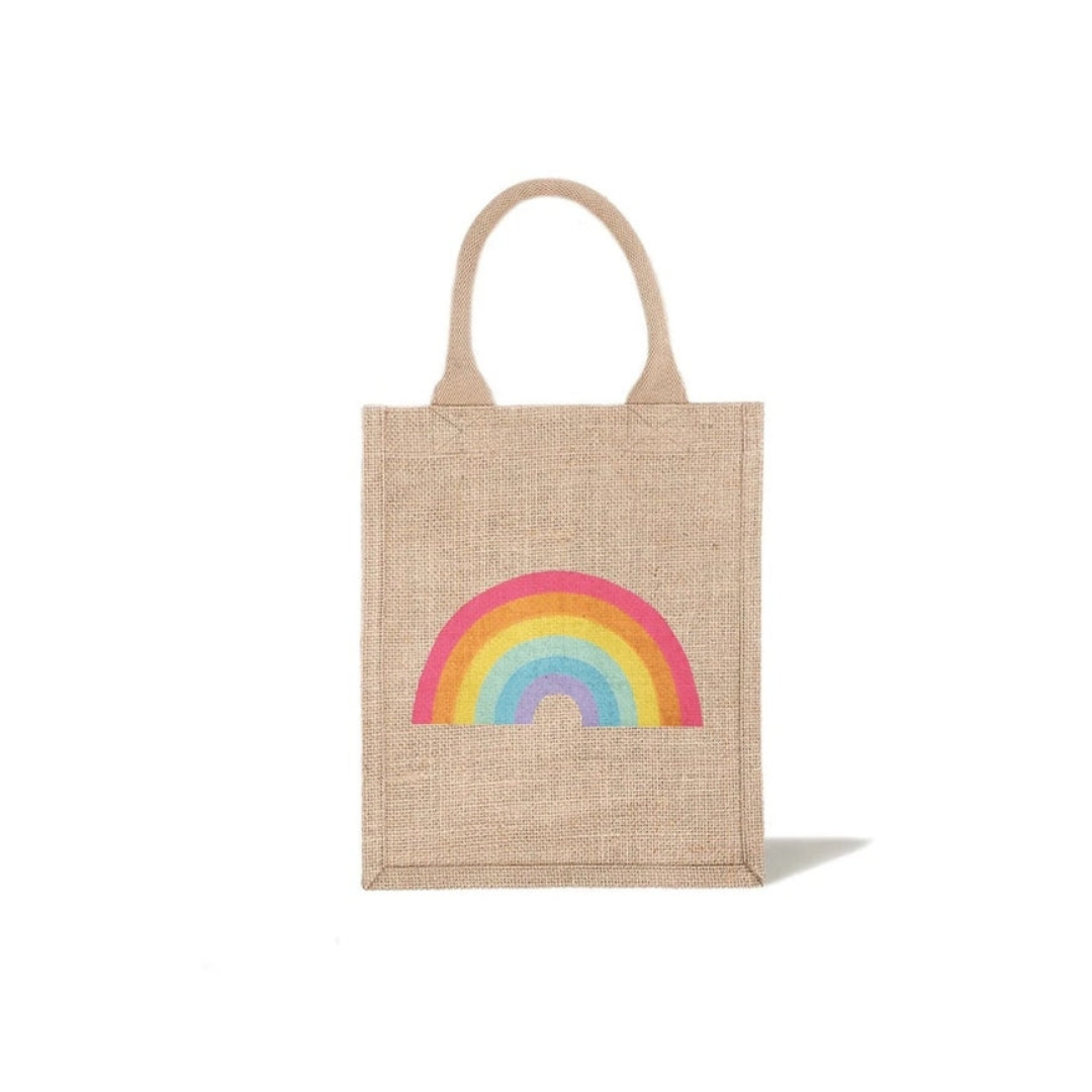Reusable Gift Bag Tote - Medium - Rainbow