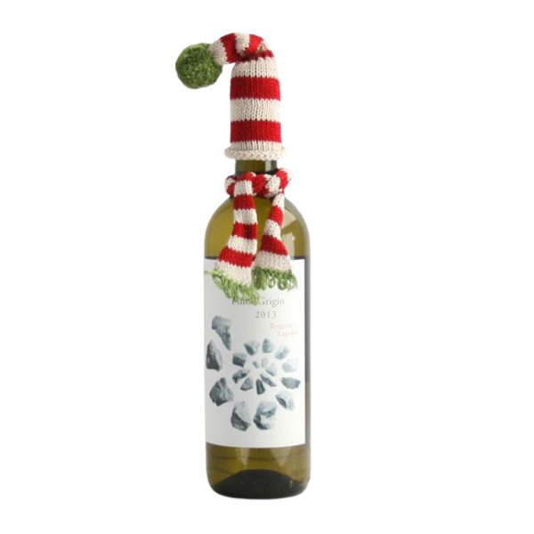Handknit Wine Bottle Topper